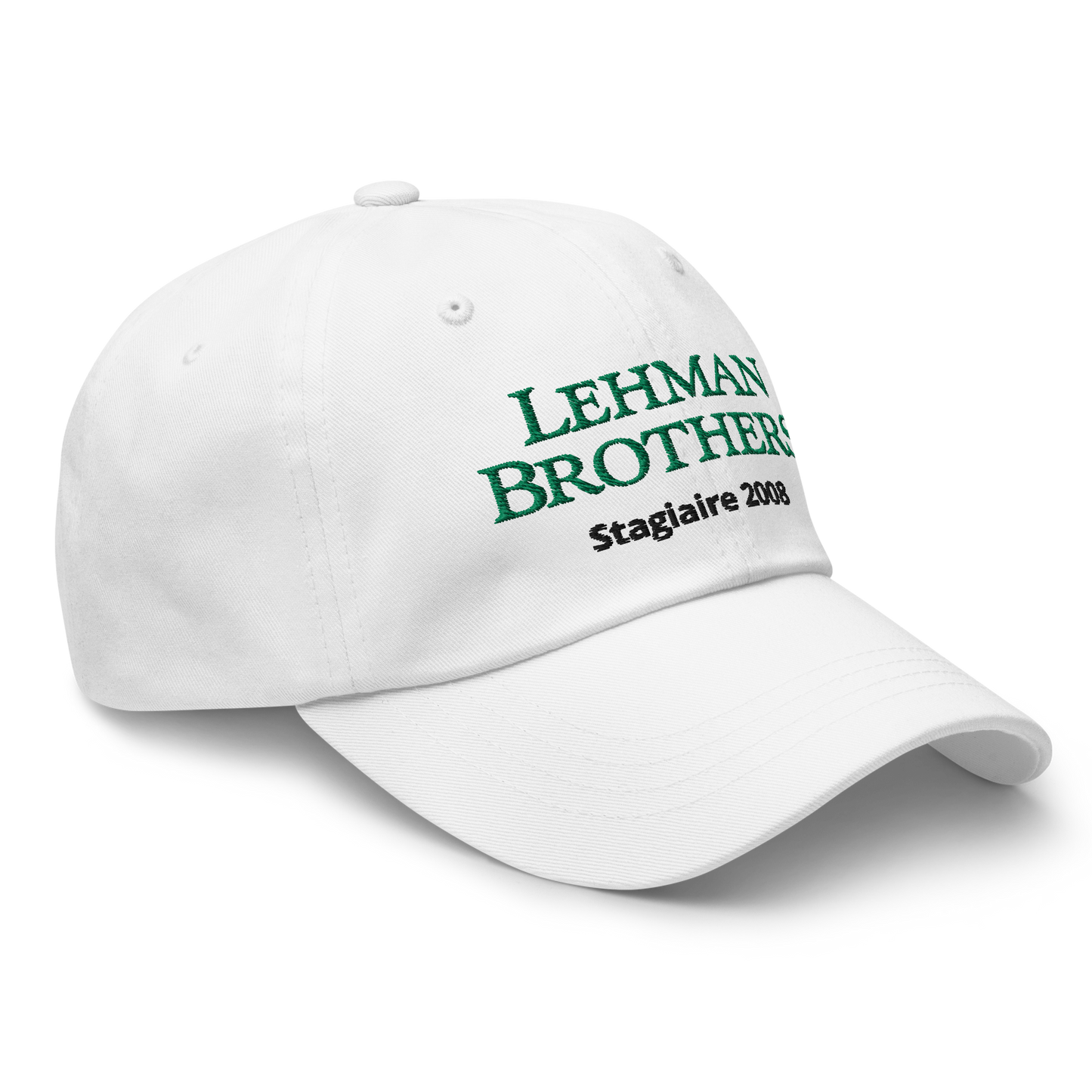 Casquette "Lehman Brothers Stagiaire 2008"