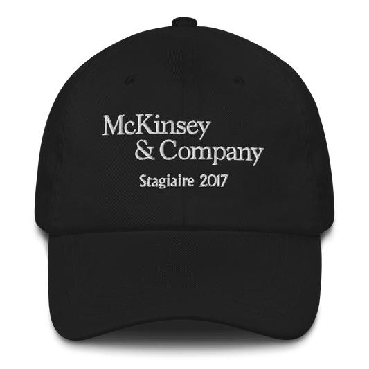 Casquette "McKinsey Stagiaire 2017" - Basic Billionnaire