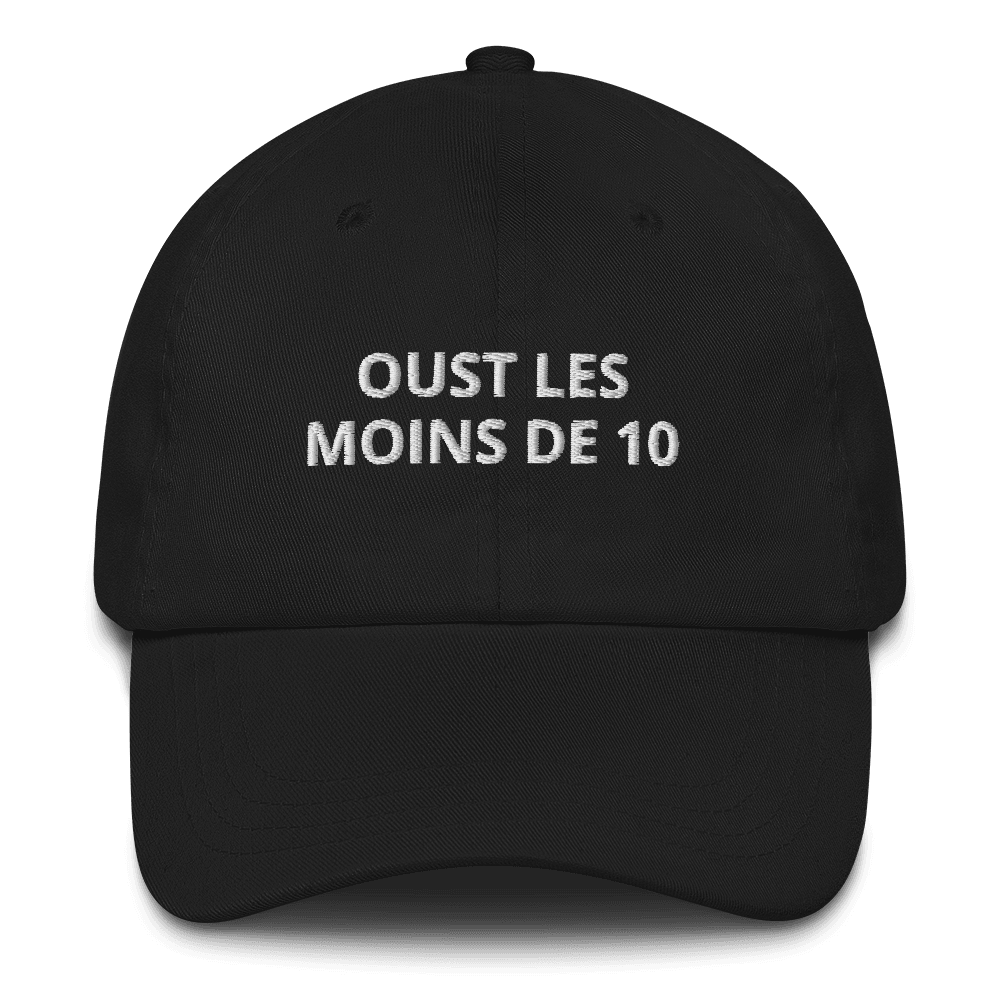 Casquette "Oust les moins de 10" - Basic Billionnaire