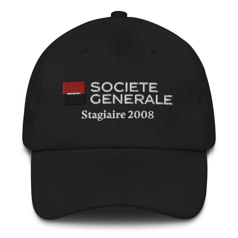 Casquette "SG Stagiaire 2008"