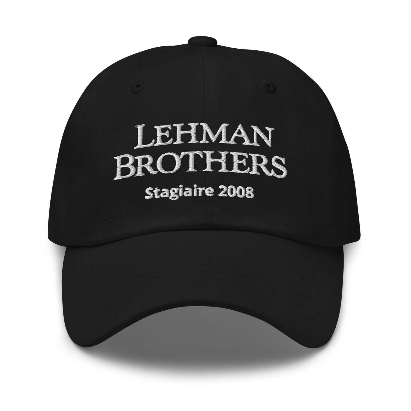 Casquette "Lehman Brothers Stagiaire 2008"