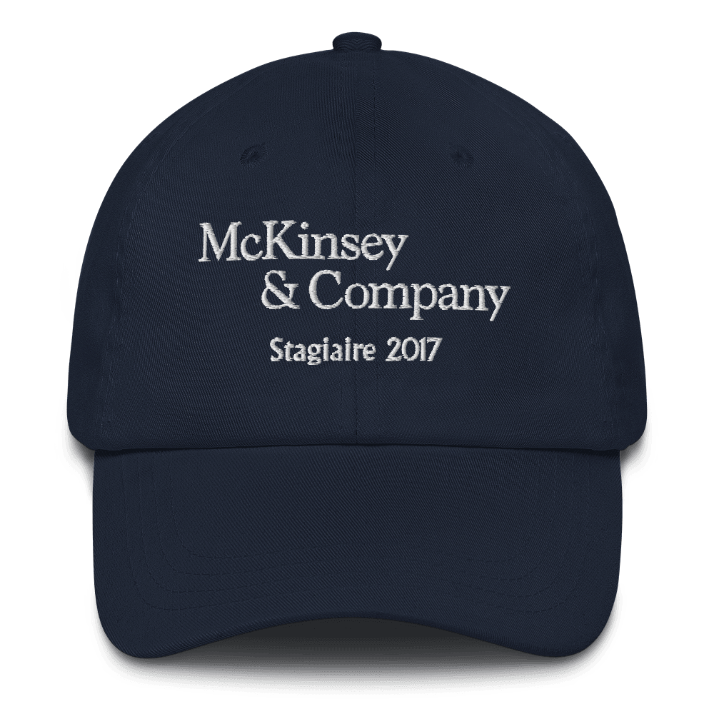 Casquette "McKinsey Stagiaire 2017" - Basic Billionnaire