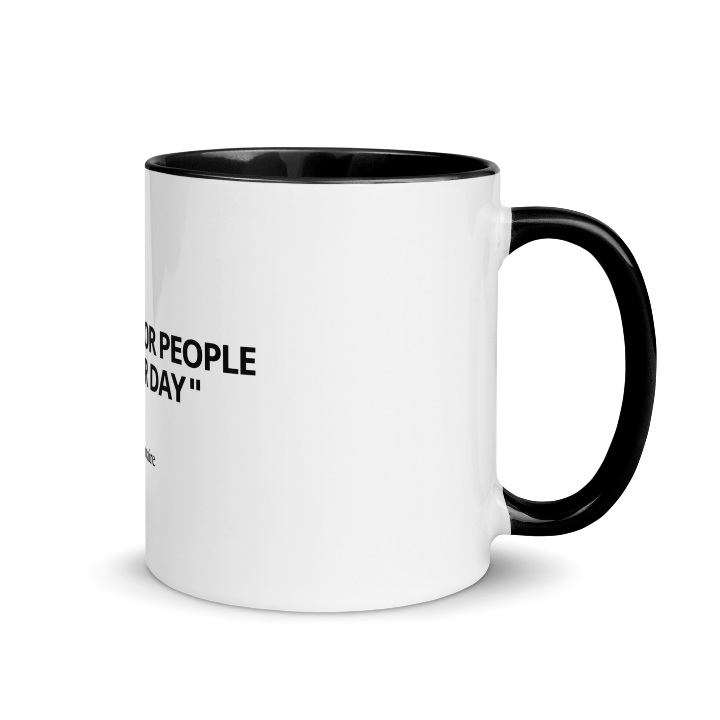 Mug "Don't let poor people ruin your day"