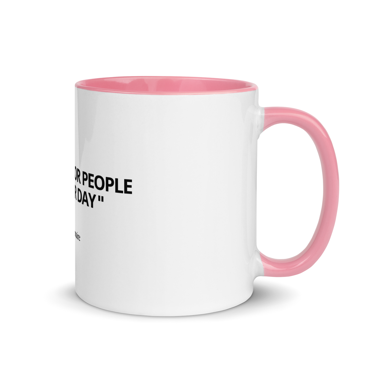 Mug "Don't let poor people ruin your day"