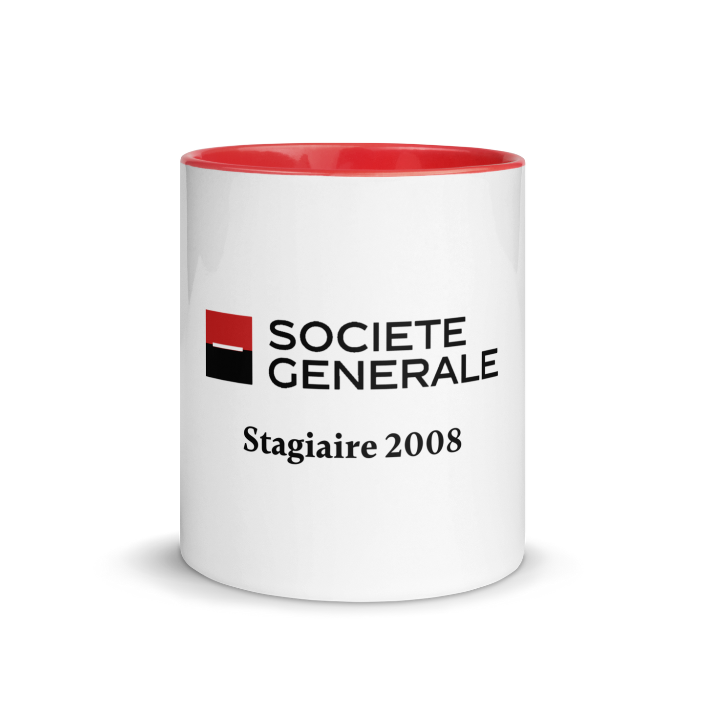 Mug "Société Générale stagiaire 2008"