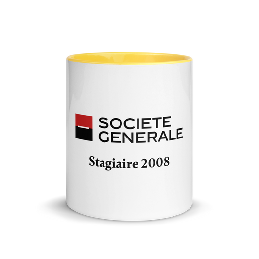 Mug "Société Générale stagiaire 2008"