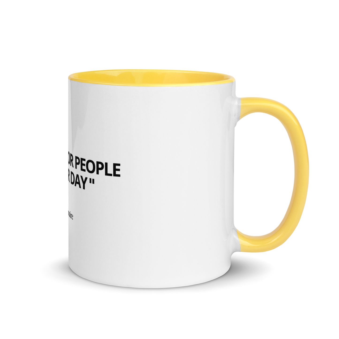 Mug "Don't let poor people ruin your day"